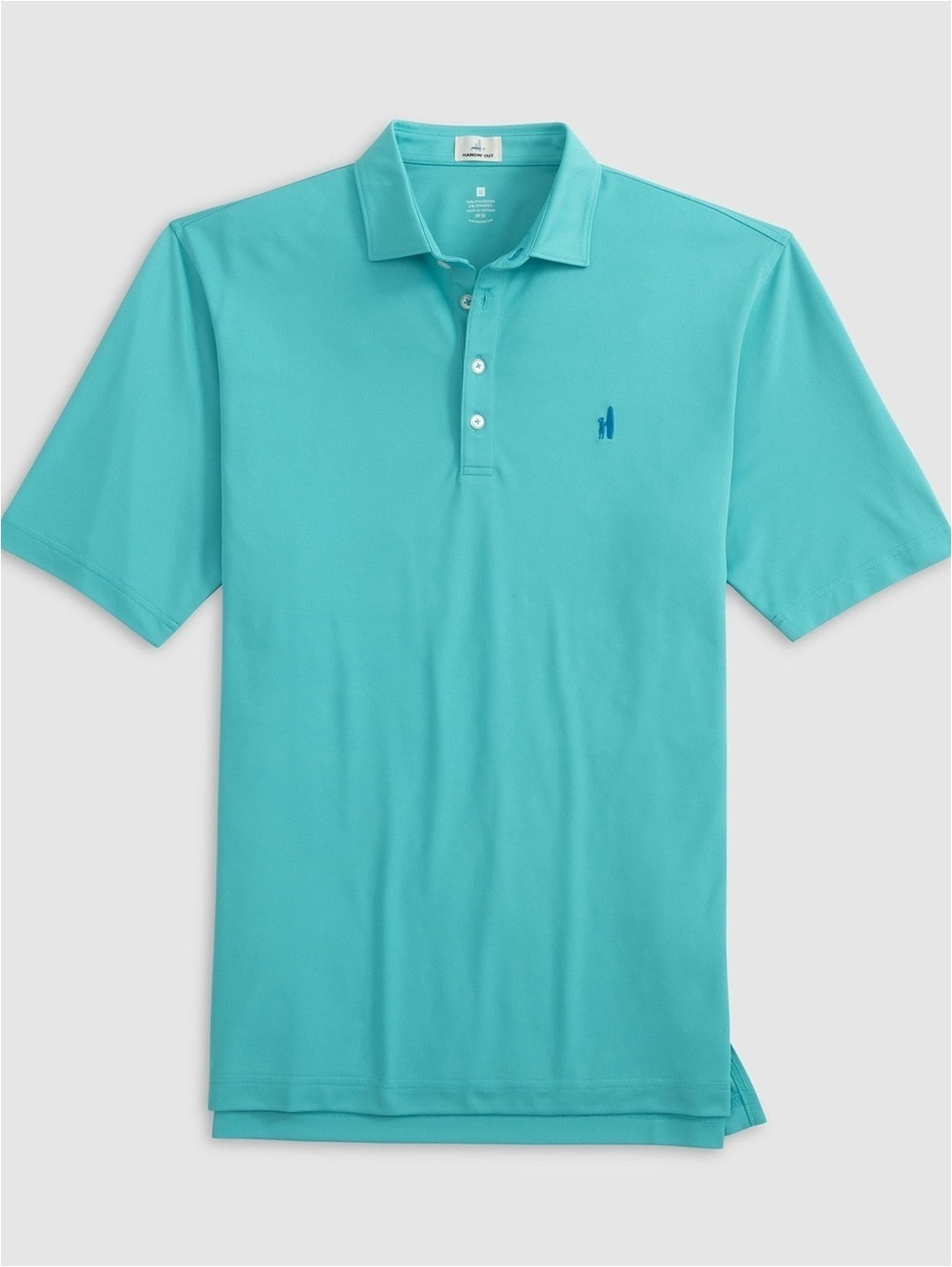johnnie-O Performance Mesh Polo XXL - Fairway Peacock